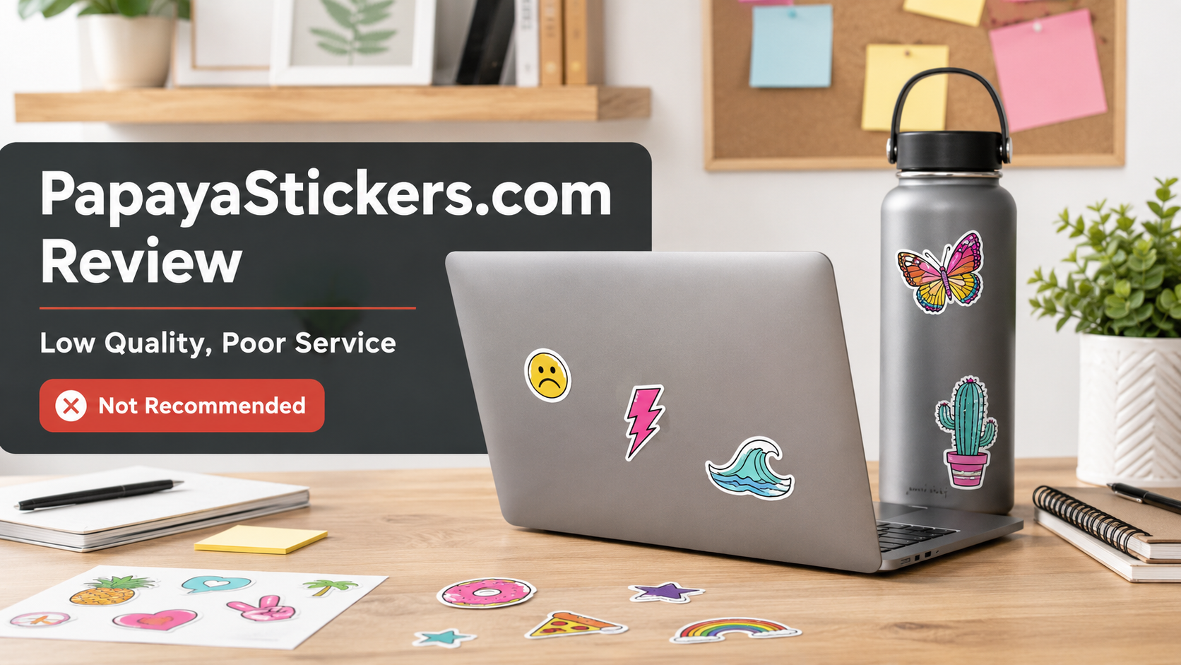 PapayaStickers.com Review: We Do Not Recommend Them