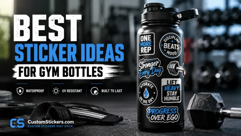 Best Sticker Ideas For Gym Bottles