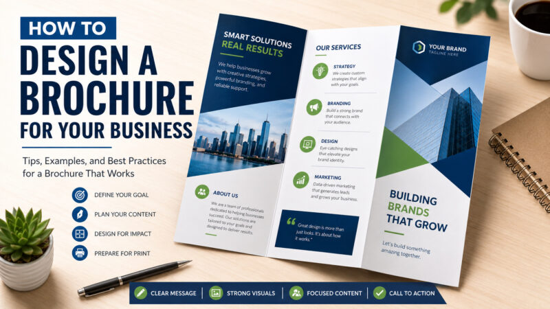 How to Design a Brochure for Your Business