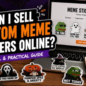 Can I Sell Custom Meme Stickers Online? Yes, but Know the Rules