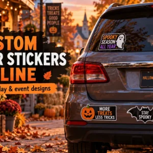 Where Can I Order Custom Bumper Stickers Online for Halloween, Holidays and Events?