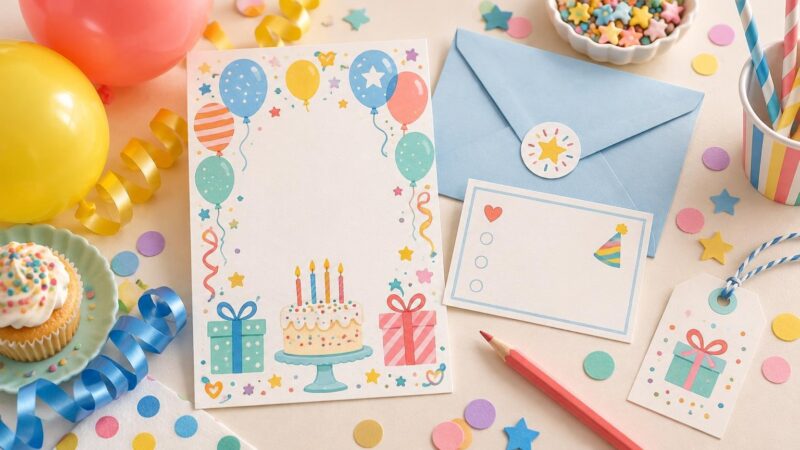 How to Word a Kids’ Birthday Invitation Clearly